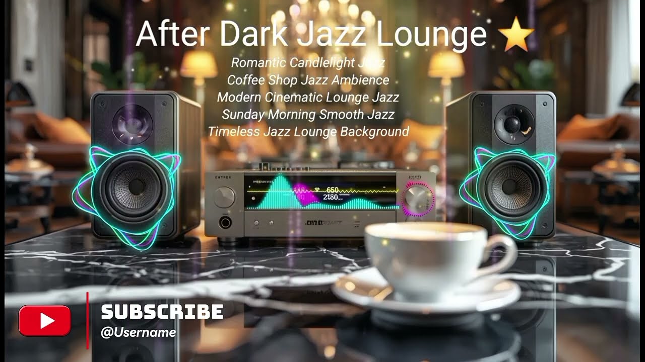 Romantic Candlelight Jazz ☕ Coffee Shop & Modern Lounge Smooth Jazz Ambience‼️