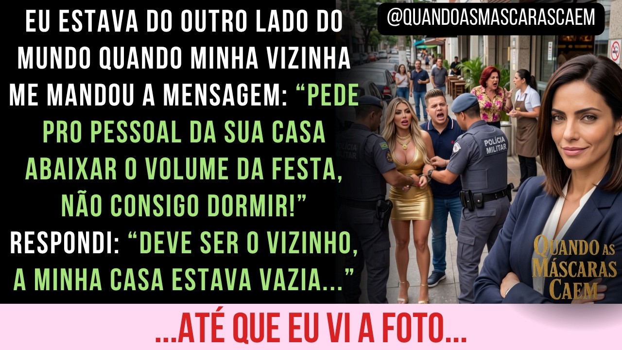 Naquela quinta-feira à tarde, enquanto eu assinava contratos em Pequim, o meu telemóvel vibrou com uma mensagem que me fez o coração parar: uma foto da minha casa, no Brasil, cheia de gente, luzes...