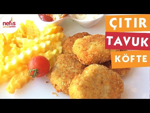 Nugget  (Çıtır Tavuk Köfte)  - Köfte Tarifleri - Nefis Yemek Tarifleri