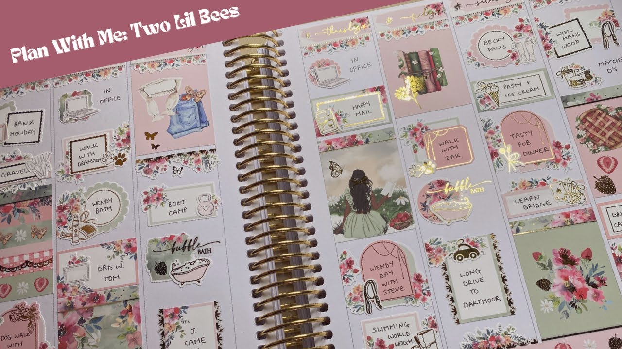 Plan With Me | Two Lil Bees