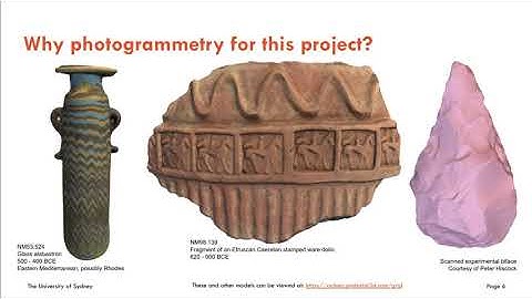 New Eyes on Old Objects: teaching archaeology with photogrammetry | Thoeming et al. | CAAA2020