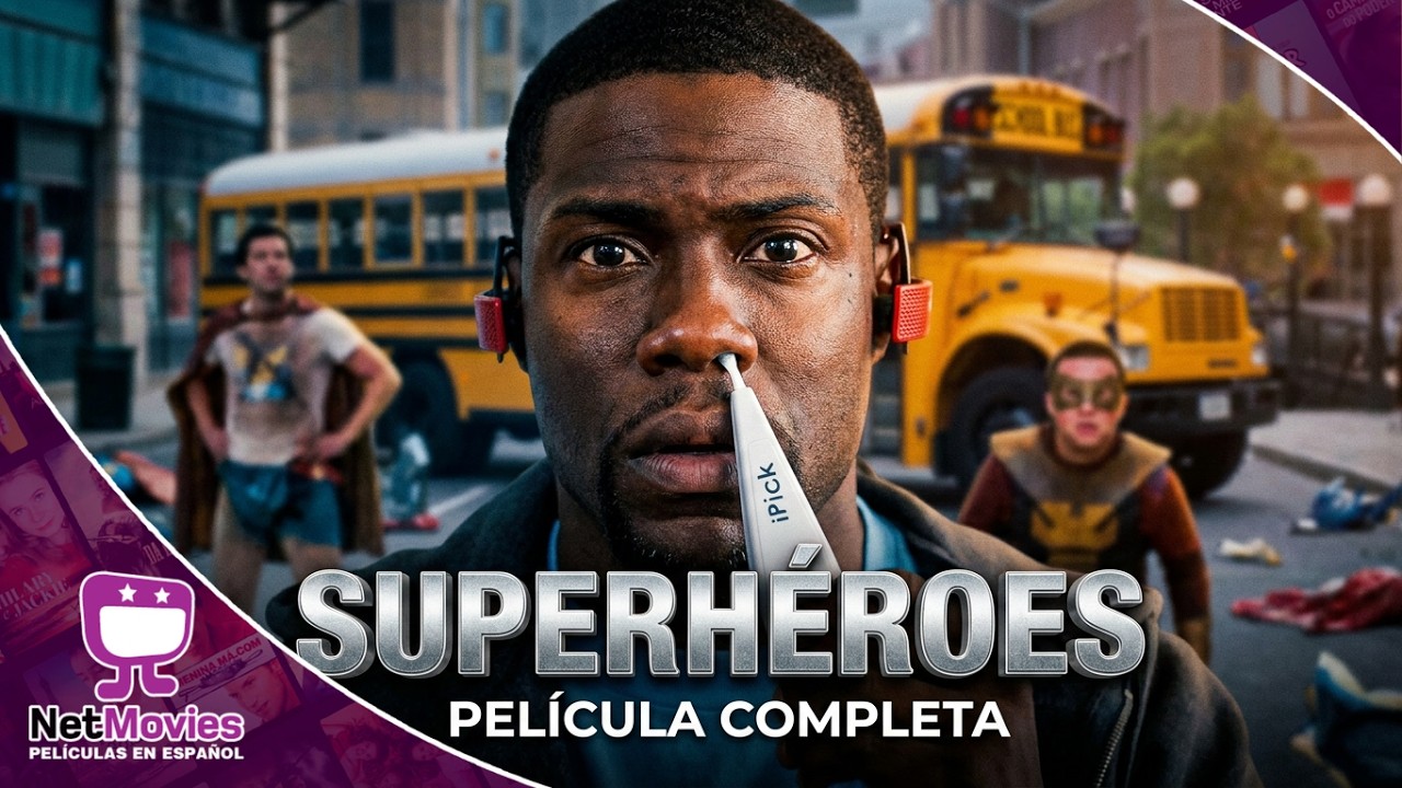 Miniatura de YouTube: Superhéroes: La Película 🟣 PELÍCULA COMPLETA DE COMEDIA 🟣 NetMovies - Películas En Español