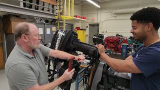 Lock and Lube Grease Buster works on Frozen outboard Steering