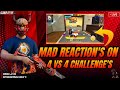 MAD REACTION ON 4 VS 4 and 1 VS 2| @FIREBEAST_FF    |OSG LIVE |TELUGU Free Fire 🔴Live Stream