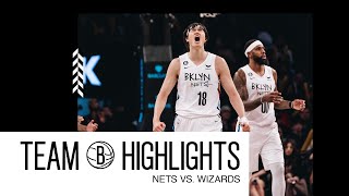 Game Highlights | Brooklyn Nets vs. Washington Wizards | 2.4.23