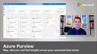 Azure Purview | मानचित्र, खोज और डेटा स्रोतों के बीच अंतर्दृष्टि प्राप्त करें screenshot 1
