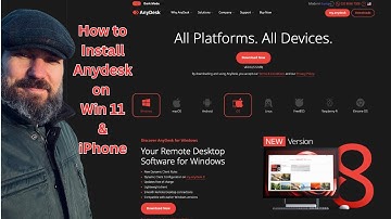 How to download and Install Anydesk Version 8 On Windows 11 & Setup Unattended Access