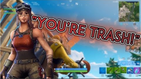 Trash talking renagade raider says im hacking and gets smacked