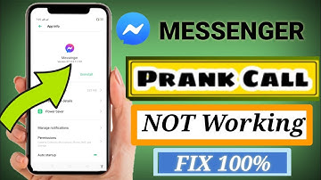 How To Fix Facebook Messenger Prank Call! Messenger Video PrankCall Background Not Working