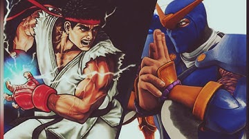 Ryu and M. Bison vs Kenji and Demitri _ Capcom Fighting Evolution