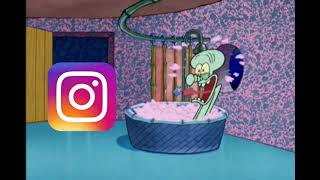 Instagram Drop In Squidward’s House (Squidward Scream) (Memes)