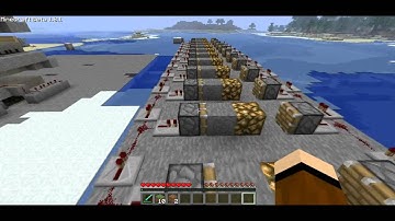 Minecraft - Piston Lightswitch Tutorial :D!!!