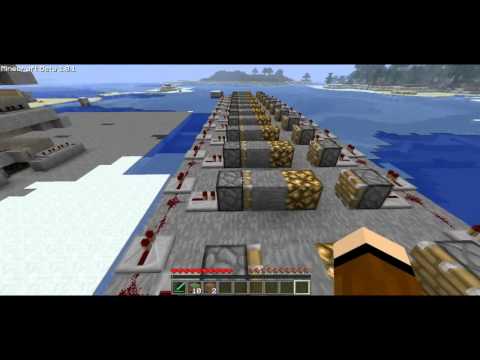 Minecraft - Piston Lightswitch Tutorial :D!!!