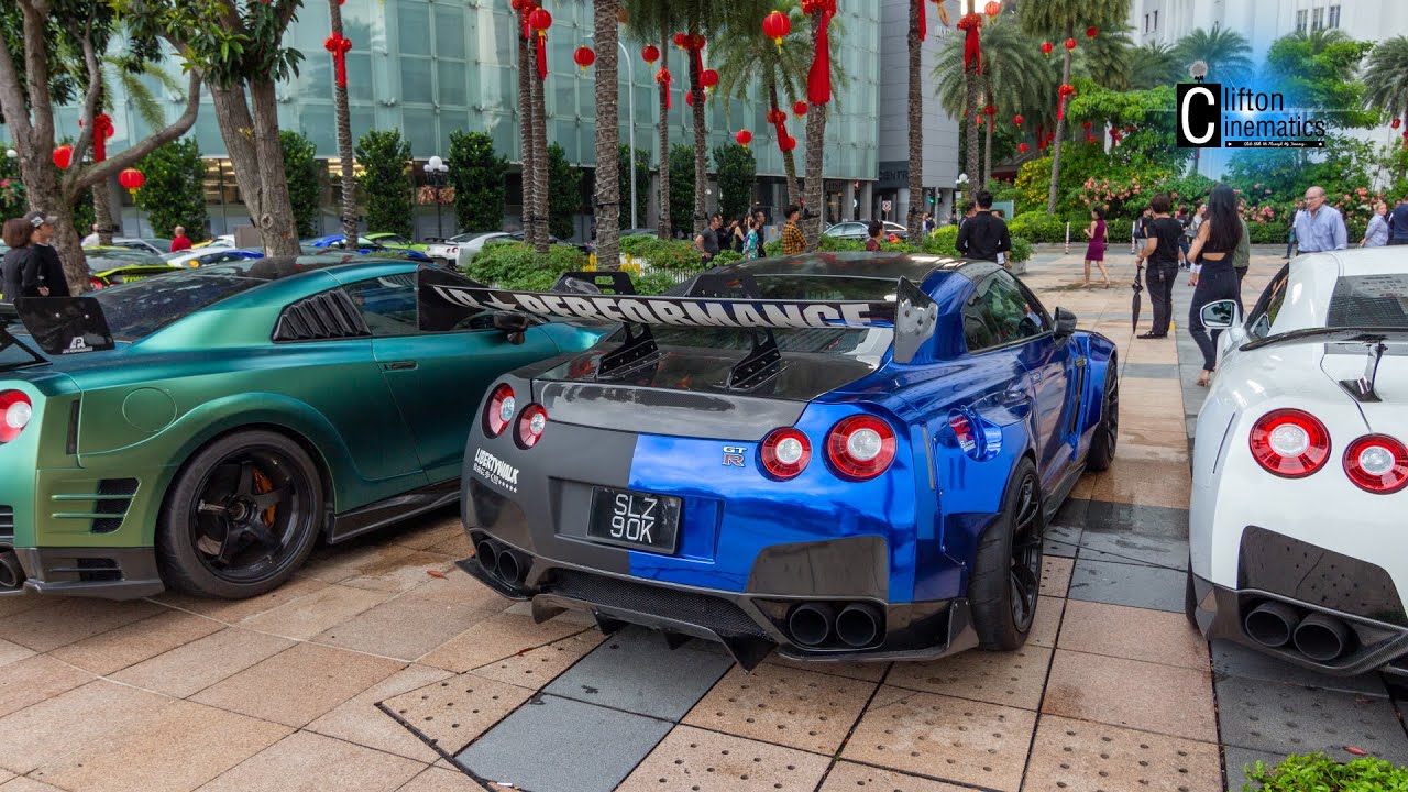 50+ GTR Arrival to Fullerton Hotel CNY 2020