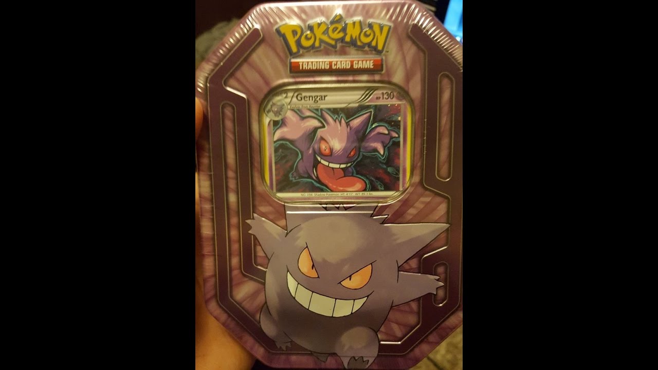 Opening a Gengar Champions Tin from Walgreens!!