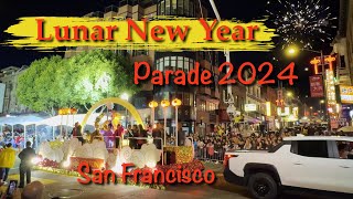 Lunar New Year Parade 2024/Huge dragon/San Francisco/California