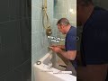 How to cut tile around a tub spout