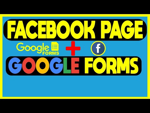 How to Add Google Forms To Facebook Page.