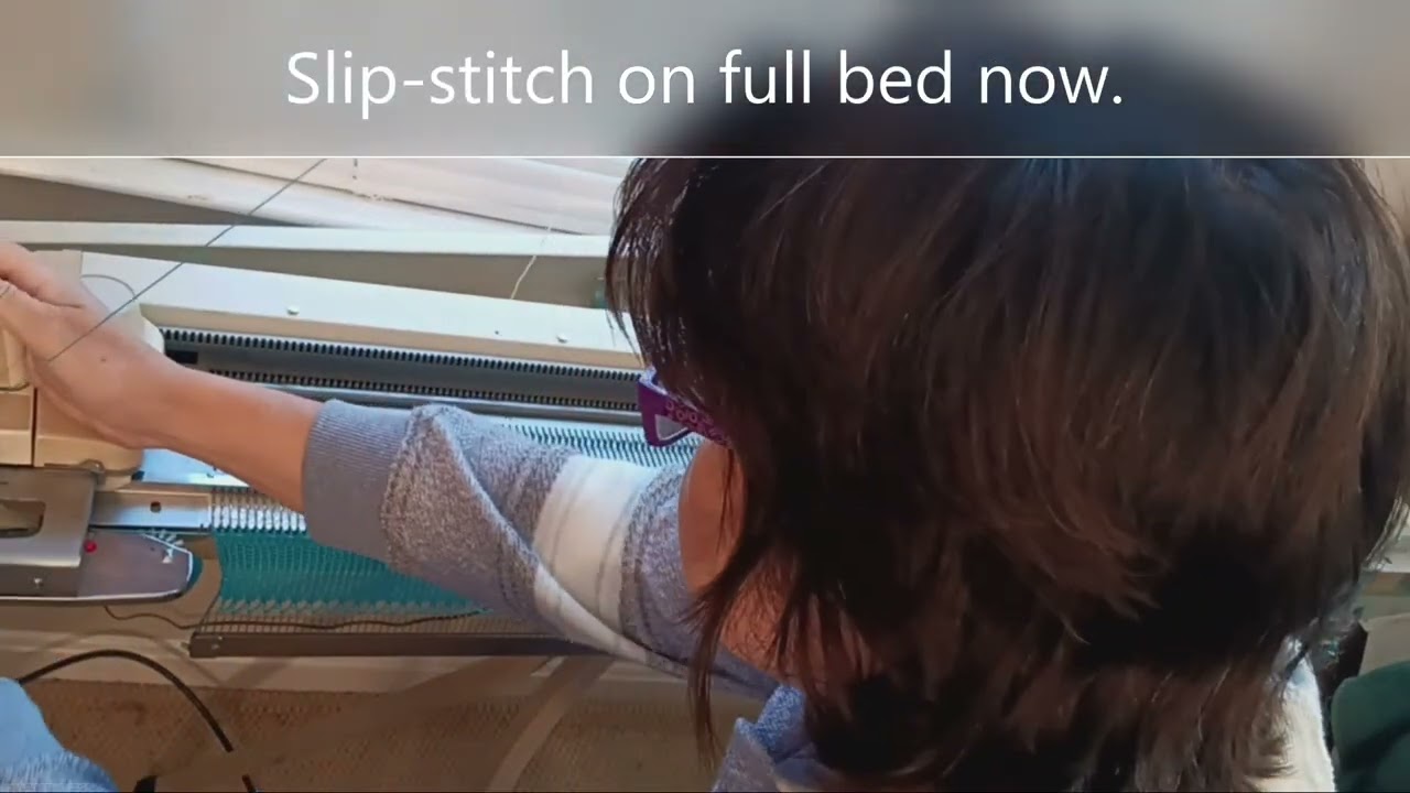 Studio mod. 324 knitting machine serviced and tested in my shop