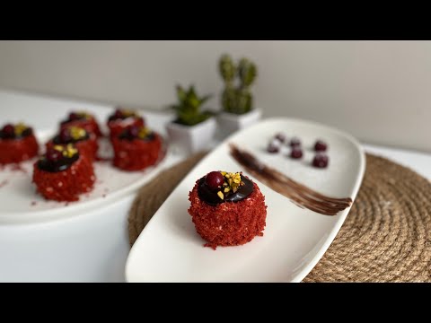 KIRMIZI PANCARLI MİNİ PASTAÇocuklara pancar yediren kek | Red Velvet Cake