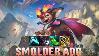 DEATHFIRE TORCH SMOLDER!! Teddy Teddy plays Smolder ADC vs Senna | Season 16