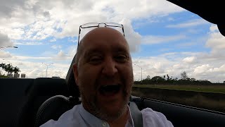 BRIT does FLORIDA Road Trip - Clearwater to MIAMI 4 Hrs in 3 Mins - Time Lapse! Jan &#39;22.