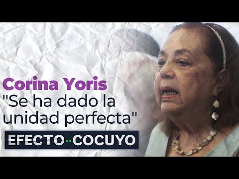 Corina Yoris para Efecto Cocuyo: "La unidad no se ha roto"