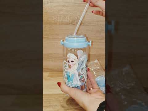 Детская бутылка для воды Elsa ( поильник)