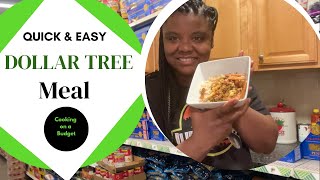 Cooking on a Budget: Dollar Tree Egg Roll In A Bowl! Quick Cheap Meal!