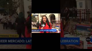ABC 7 stopped by and my table ended up on the news for a quick second. #books #bookreview #abc7news
