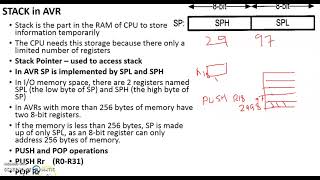 4.13.  AVR Architecture   Handling of STACK