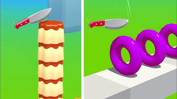 Slice It All Game! Very Satisfying and Relaxing ASMR Slicing Video NEW UPDATE