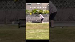 Play a hole with me. Par 4 290yrd Broomfield Hole #1 #golf
