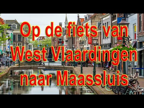 Maassluis. Op de fiets van West Vlaardingen naar Maassluis.