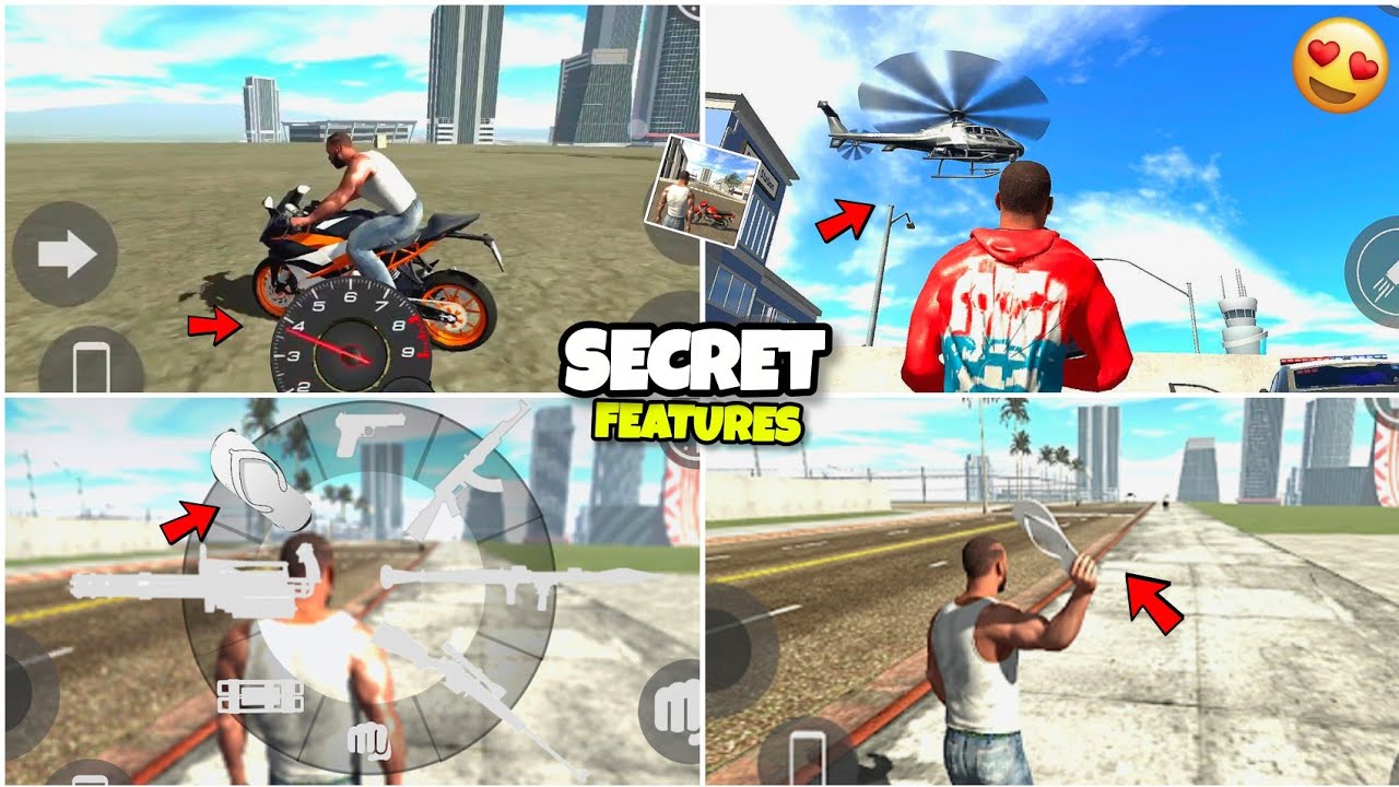 🥰New Chappal Weapon + Police Helicopter 🚁 Cheat Code in Indian bike driving 3d | New update 