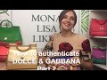 How to spot FAKE vs AUTHENTIC Dolce & Gabbana Miss Sicily Bag Handbag Purse Monalisalikes - part 2