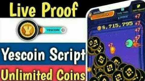 Unlimited YescoinTrick 🔥 || Yescoin Script Unlimited Coins Trick || 10B Yescoin In 5 Mint