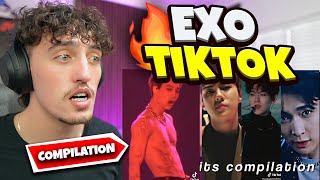 Watching EXO TikTok Compilations For The First Time !