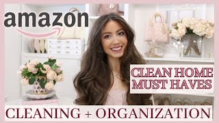 Amazon Organization + Cleaning Must Haves 2026!🧼✨TOP RATED items for a clean home!!