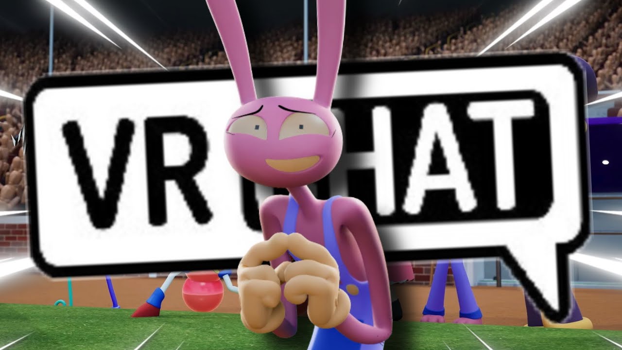 EVIL JAX EXPLORES THE CIRCUS IN VRCHAT! | Funny Vr Moments | The amazing digital circus 