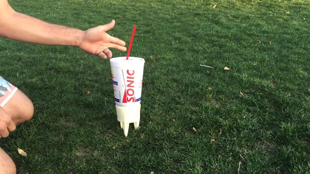 The Drink Spike: The cup holder for practically anywhere!