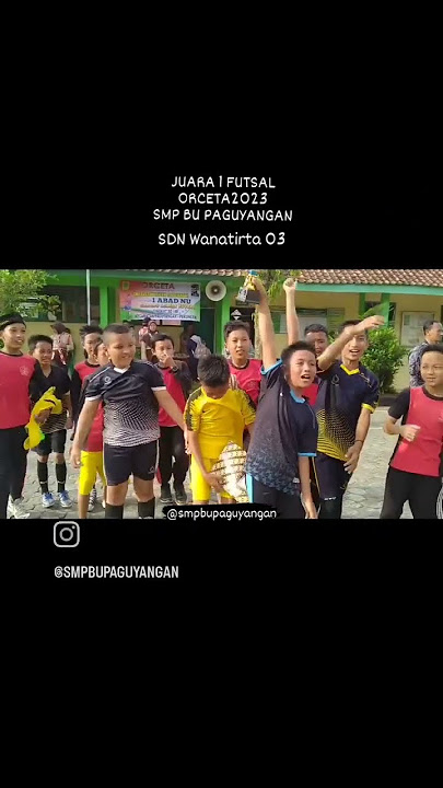 Juara futsal,generasi hebat #sekolah #dailyvlog #daily #juara #jungkook #futsal #smp #sd #indonesia