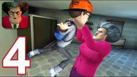 Scary Teacher 3D | New Update | Walkthrough Part 4 (Android İOS Gameplay)