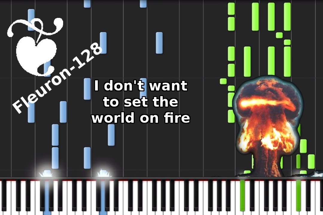 I Don T Want To Set The World On Fire By The Ink Spots Synthesia Youtube