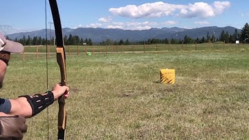 Recurve Arrow Slow Motion