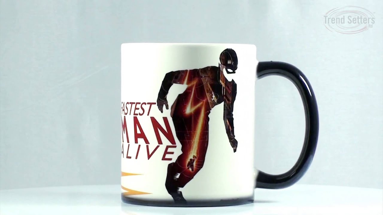 Flash (Fastest Man Alive) Morphing Mugs Heat-Sensitive Mug