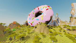 Minecraft Donut Build Schematic