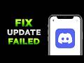 How To Fix Discord Update Failed