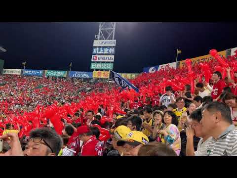広島カープラッキーセブン@甲子園