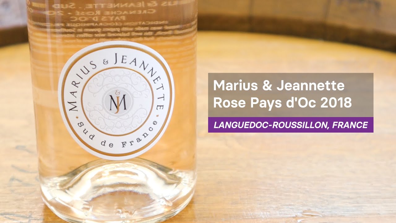 Wine Tasting French Rose Marius & Rose Pays d'Oc 2018 YouTube